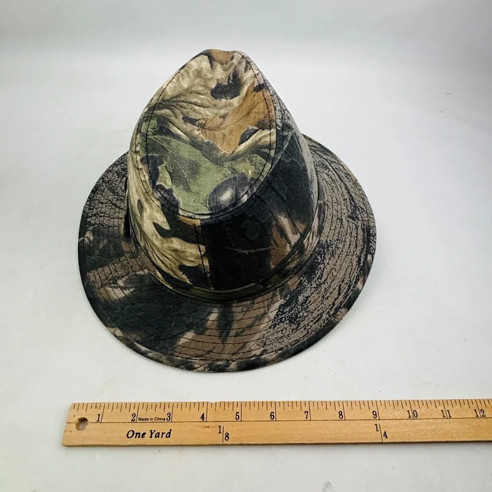 Outdoor Cap Company Camo Fedora Hat Mens L Camouflage Hunting Fishing